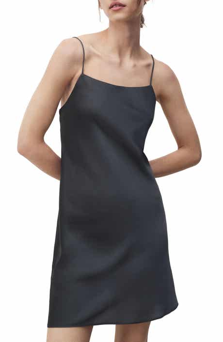 MANGO Satin Nightgown