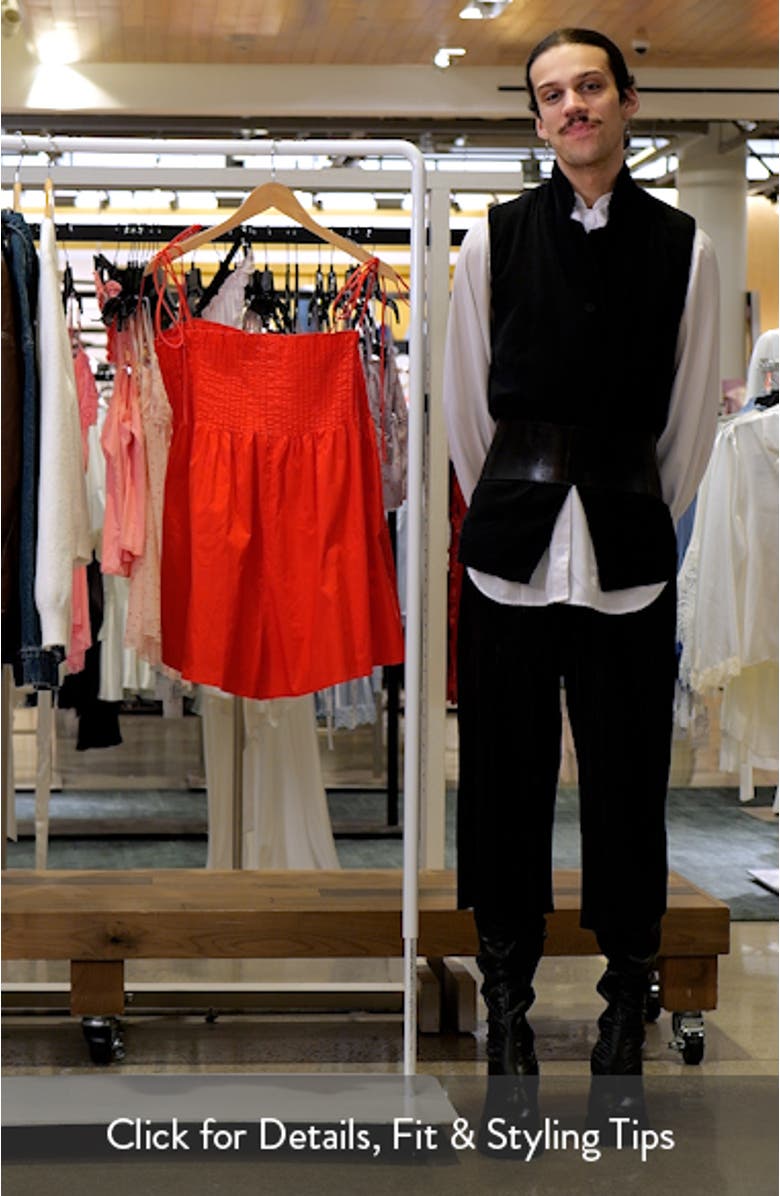 Liora Pleated Romper, sales video thumbnail