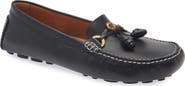 Versace Robin Leather Driving Shoe