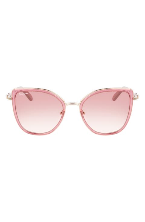 Women's FERRAGAMO Cat-Eye Sunglasses | Nordstrom