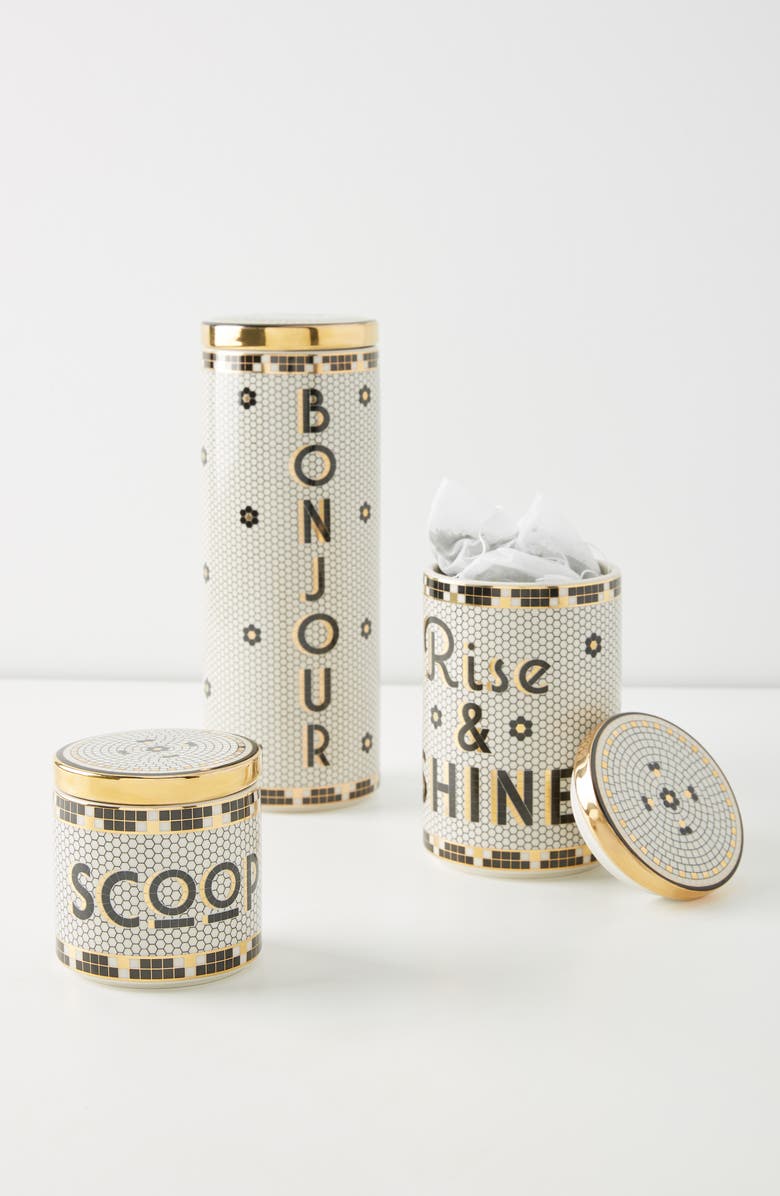 Anthropologie Home Anthropologie Mini Bistro Scoop du Jour Canister, Alternate, color, 