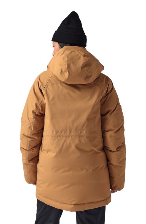 Backcountry Allied Down Apres Parka In Neutral