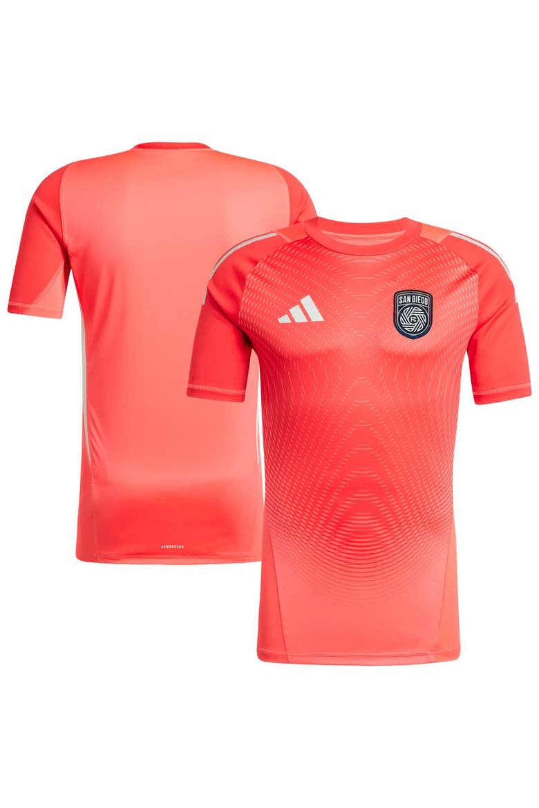 Men's adidas Red San Diego FC 2025 Goalkeeper Jersey, Alternate, color, Red