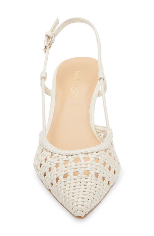 NINE WEST NINE WEST ROWEN POINTED TOE SLINGBACK PUMP
