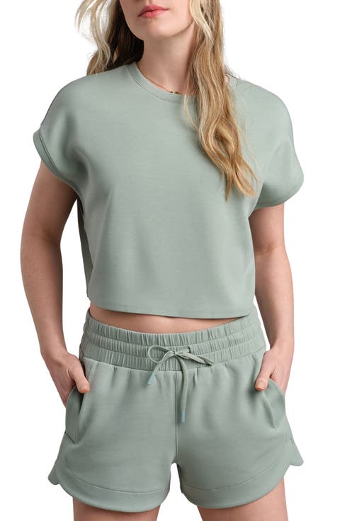 DreamGlow Oversize Crop T-Shirt