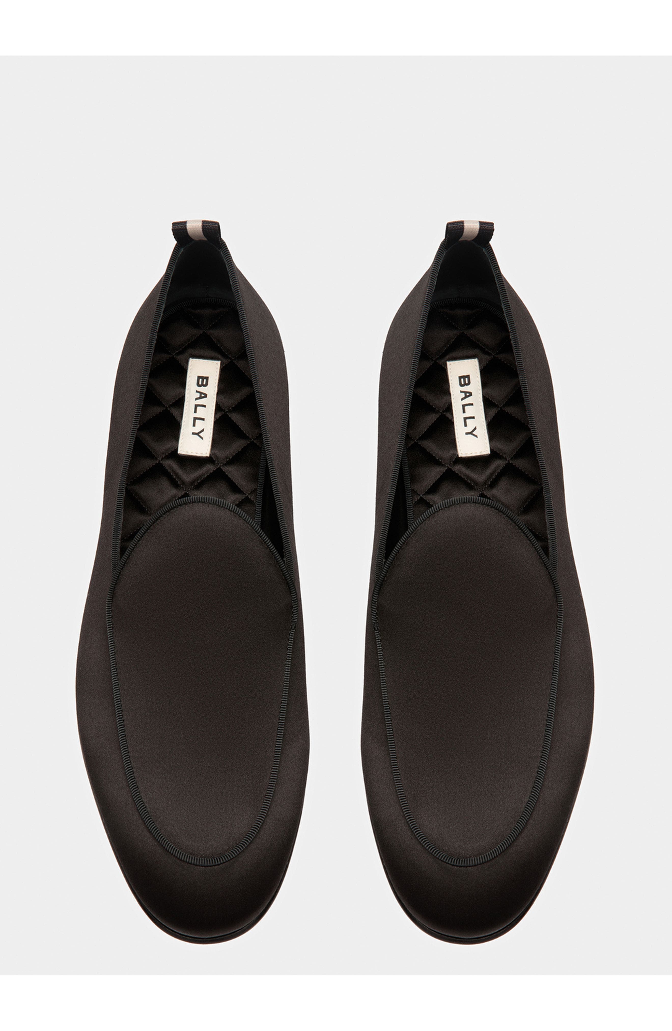 Bally Salton Loafers, Alternate, color, Black