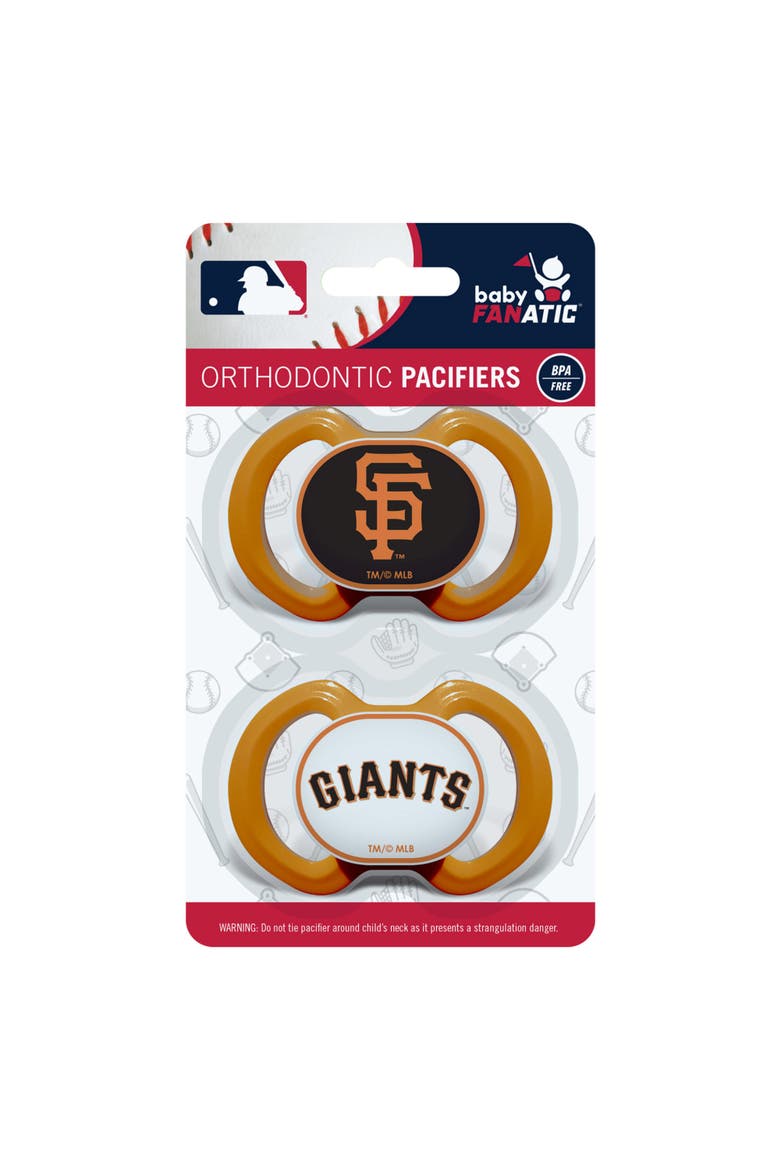 San Francisco Giants Pacifier 2-Pack, Alternate, color, Multicolor
