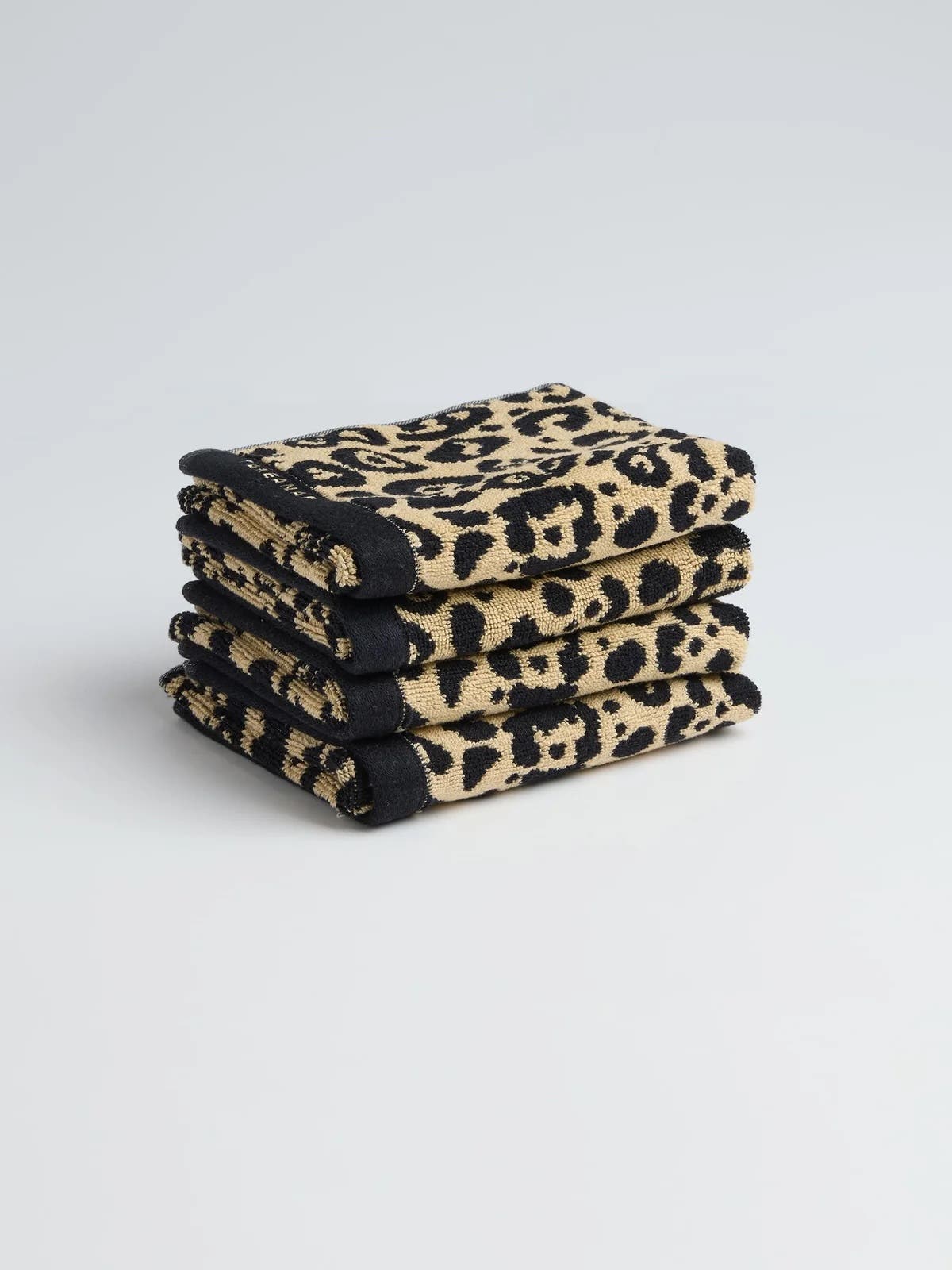 Take A Nap Leopard Print Terry Bath Towel | Nordstrom
