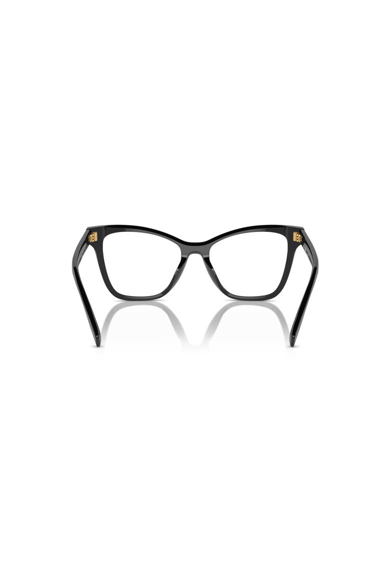 51mm Cat Eye optical glasses, Alternate, color, Black