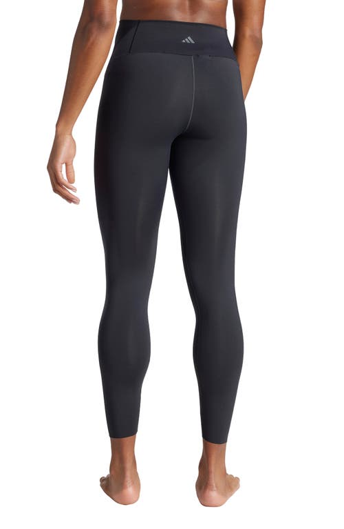 Shop Adidas Originals Adidas All Me Luxe 7/8 Leggings In Black