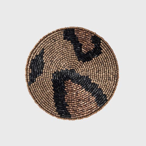 Joanna Buchanan Animal Print Coasters In Brown