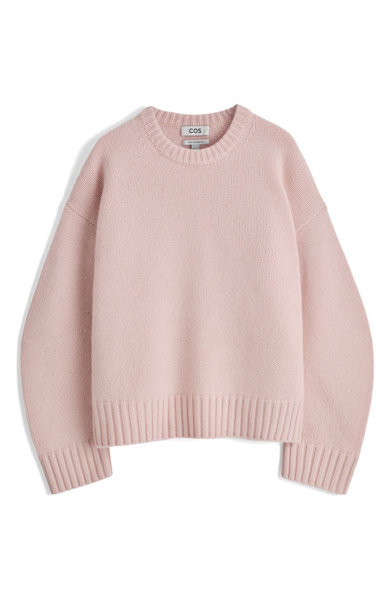 COS Raven Cash Cashmere Crewneck Sweater, Alternate, color, 