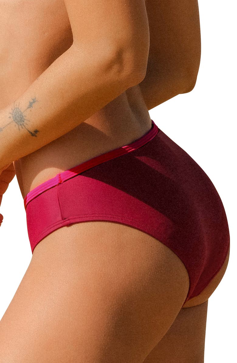 Cupshe Hipster Bikini Bottoms, Alternate, color, Pink