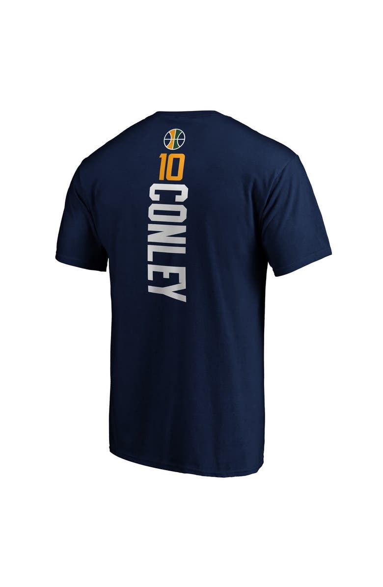 FANATICS Men's Fanatics Branded Mike Conley Navy Utah Jazz Team Playmaker Name & Number T-Shirt, Alternate, color, 
