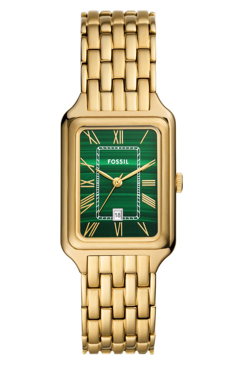 Raquel Bracelet Watch, 26mm, Main, color, GOLD