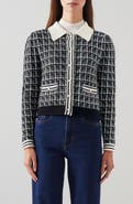 LK Bennett Aliyah Collar Cardigan
