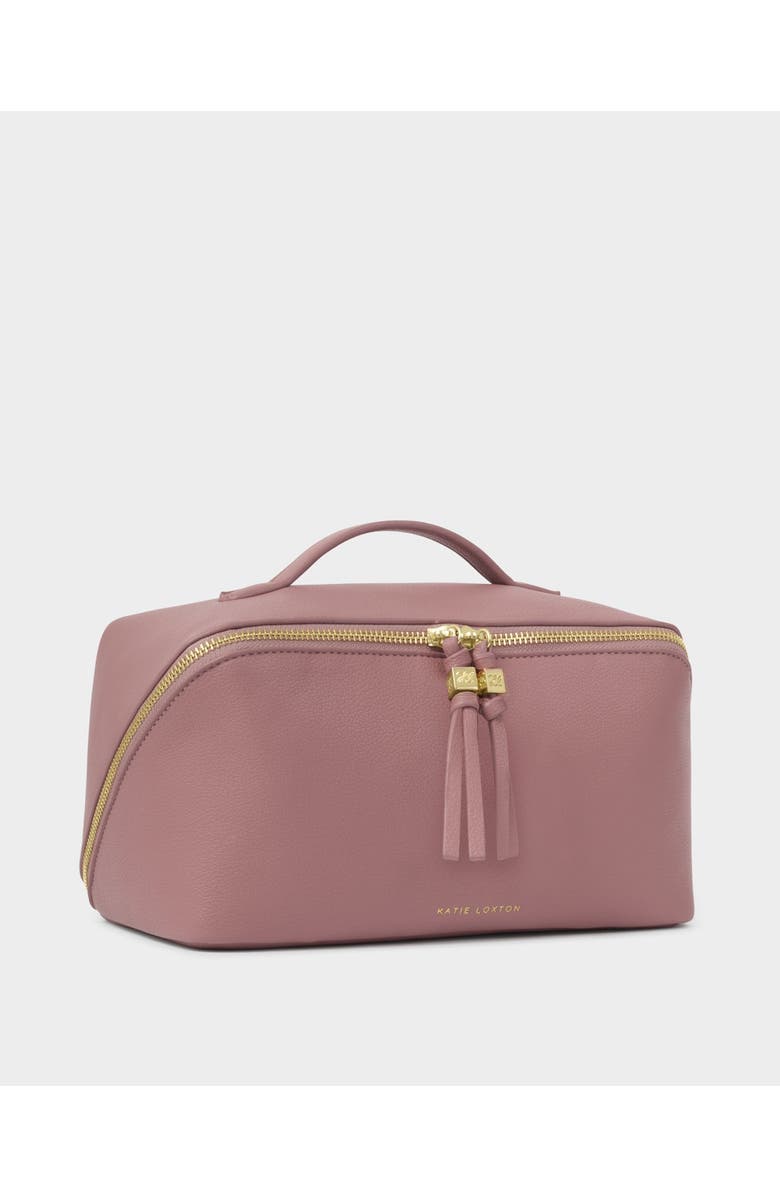 Katie Loxton Soho Large Makeup And Toiletry Bag in Deep Rose, Main, color, 