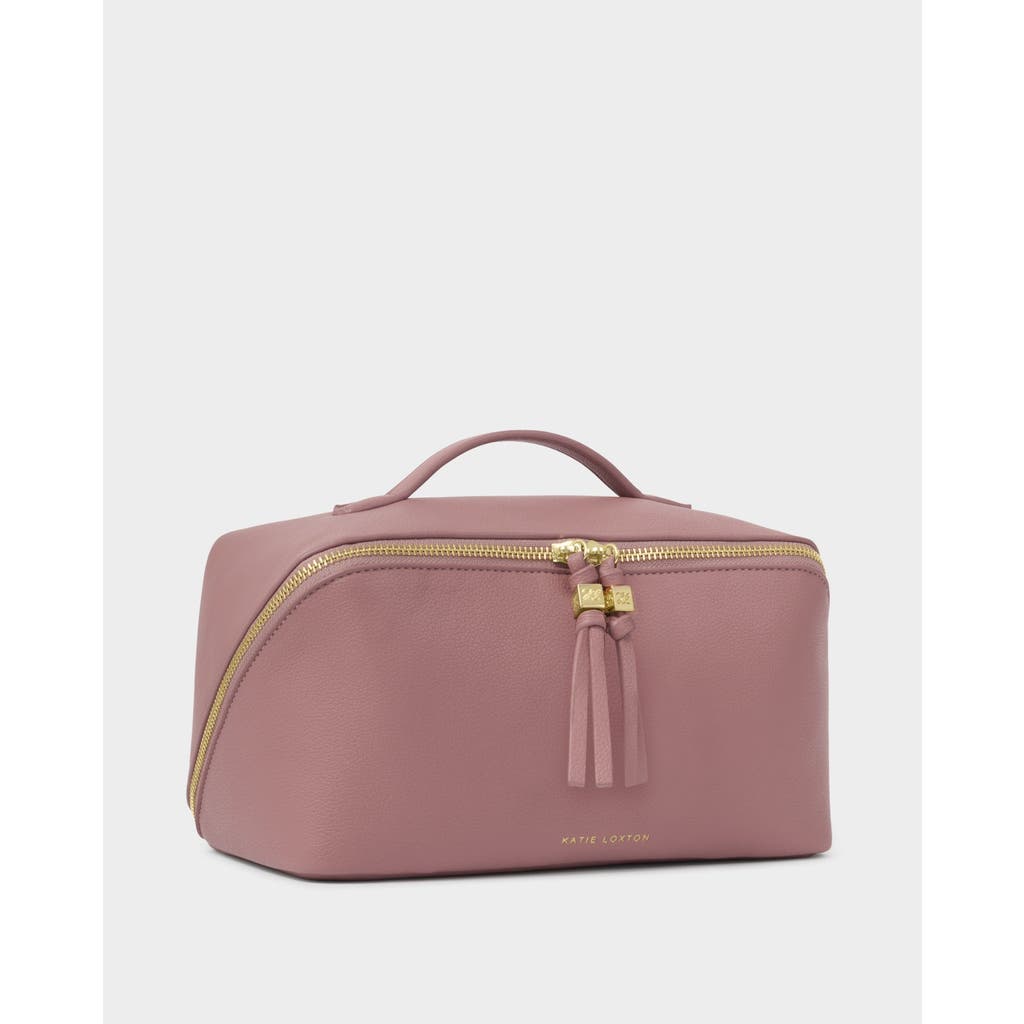 Katie Loxton Soho Large Makeup And Toiletry Bag In Pink