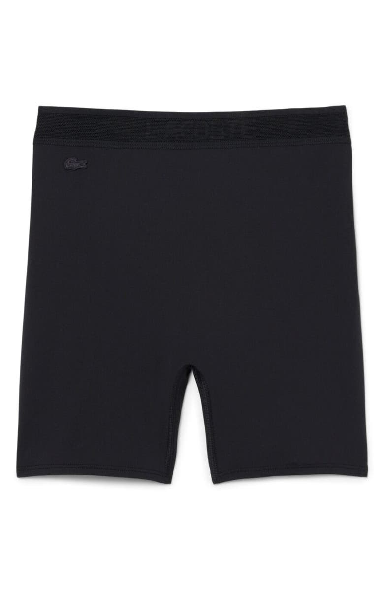 Lacoste Microfiber Boxer Briefs, Alternate, color, Black