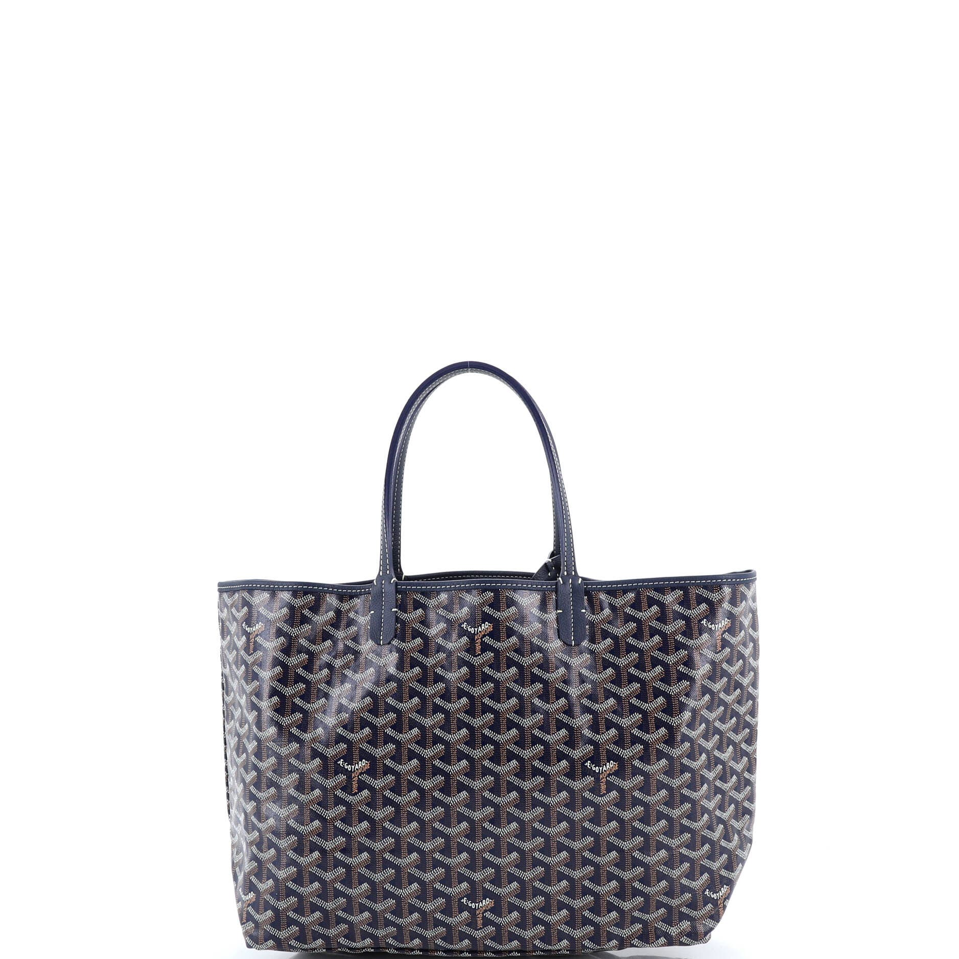 Pre-Owned Goyard Saint Louis Tote Coated Canvas PM, Alternate, color, 