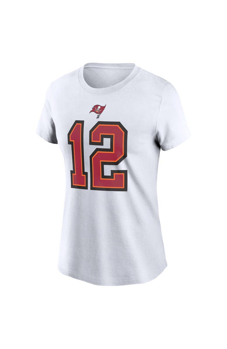 Nike Women's Nike Tom Brady White Tampa Bay Buccaneers Name & Number T-Shirt, Alternate, color, White