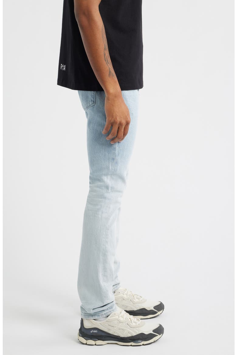 Bryant Gradient Skinny Jeans, Alternate, color, LIGHT WASH