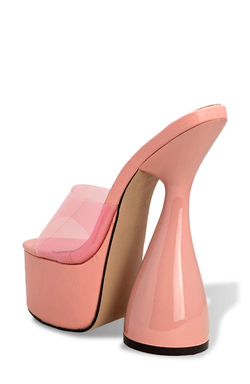 Chase & Chloe Chase And Chloe Miranda Sculpted Stiletto Platform Sandal