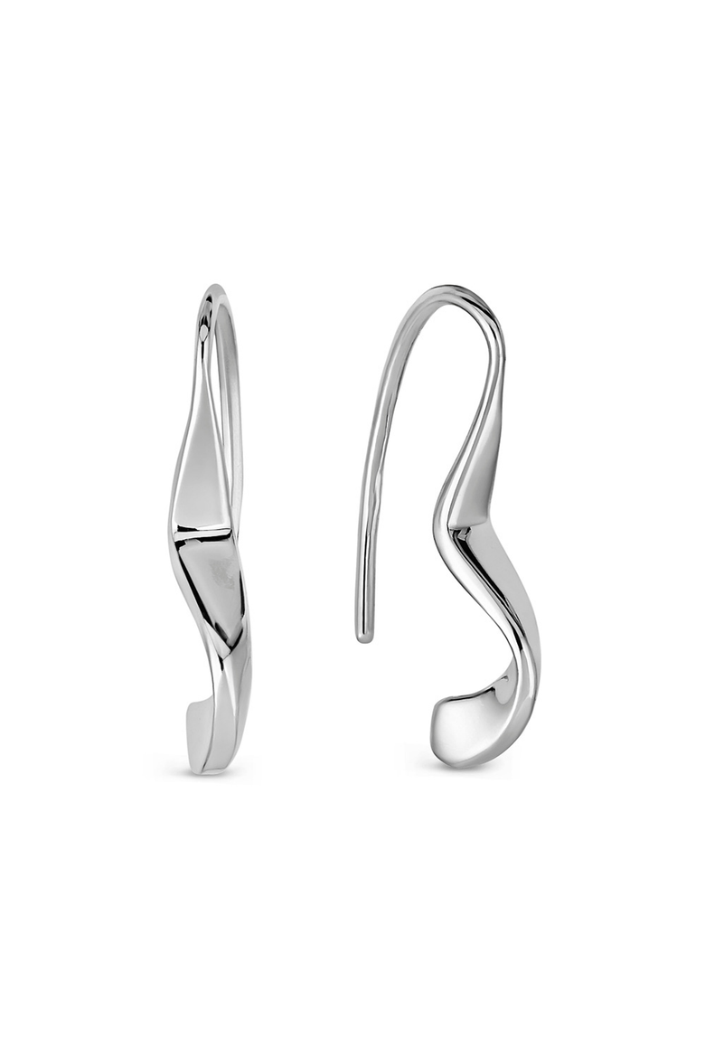 Sahab Mini Hoop Earrings, Main, color, Silver