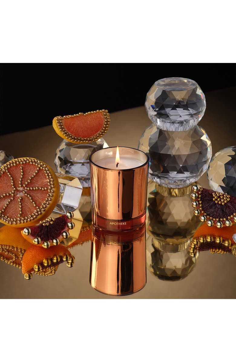 APOTHEKE Sea Salt Grapefruit Petite Scented Candle, Alternate, color, Orange