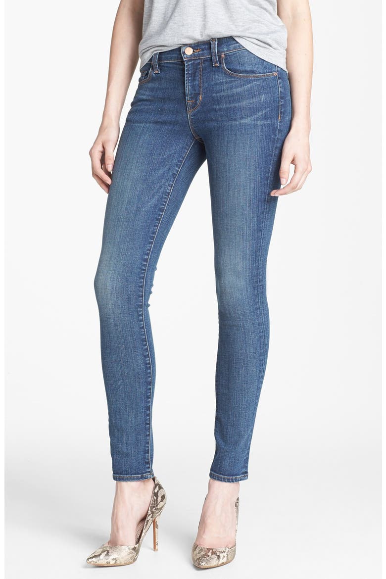 '811' Skinny Stretch Jeans, Main, color, SKYLAR