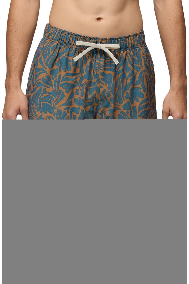 Metric Swim Trunks, Main, color, TUMERIC SEAWEED