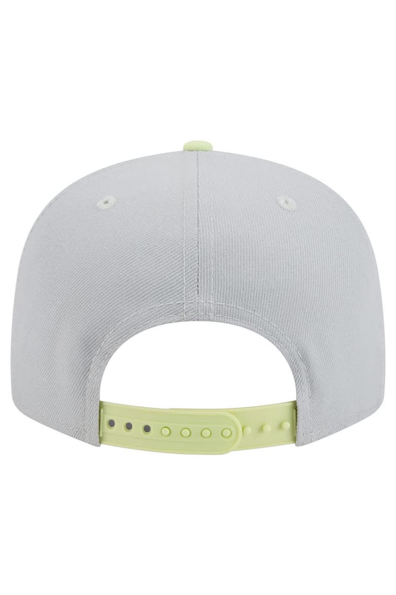 Men's New Era Gray Austin FC Color Pack Two-Tone 9FIFTY Snapback Hat, Alternate, color, Gray