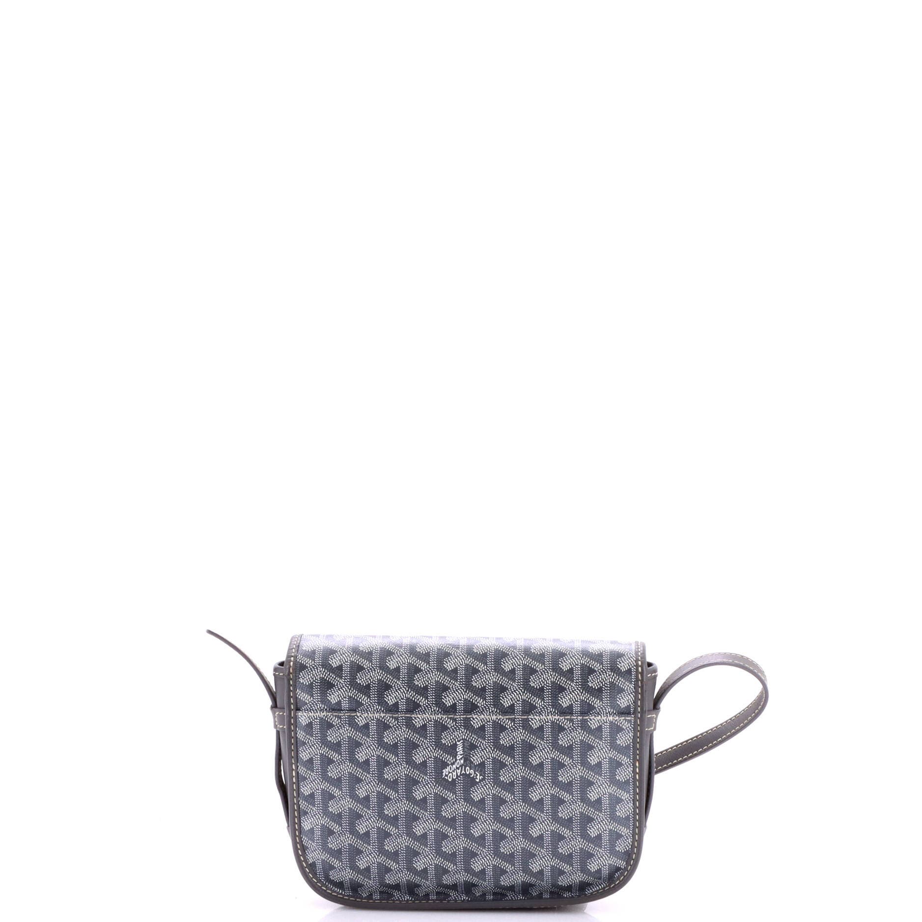 Belvedere Messenger Bag Coated Canvas PM, Alternate, color, Grey