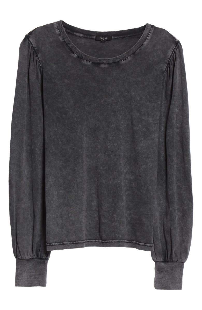 Rails Emilia Blouson Sleeve Cotton Jersey Top, Alternate, color, 