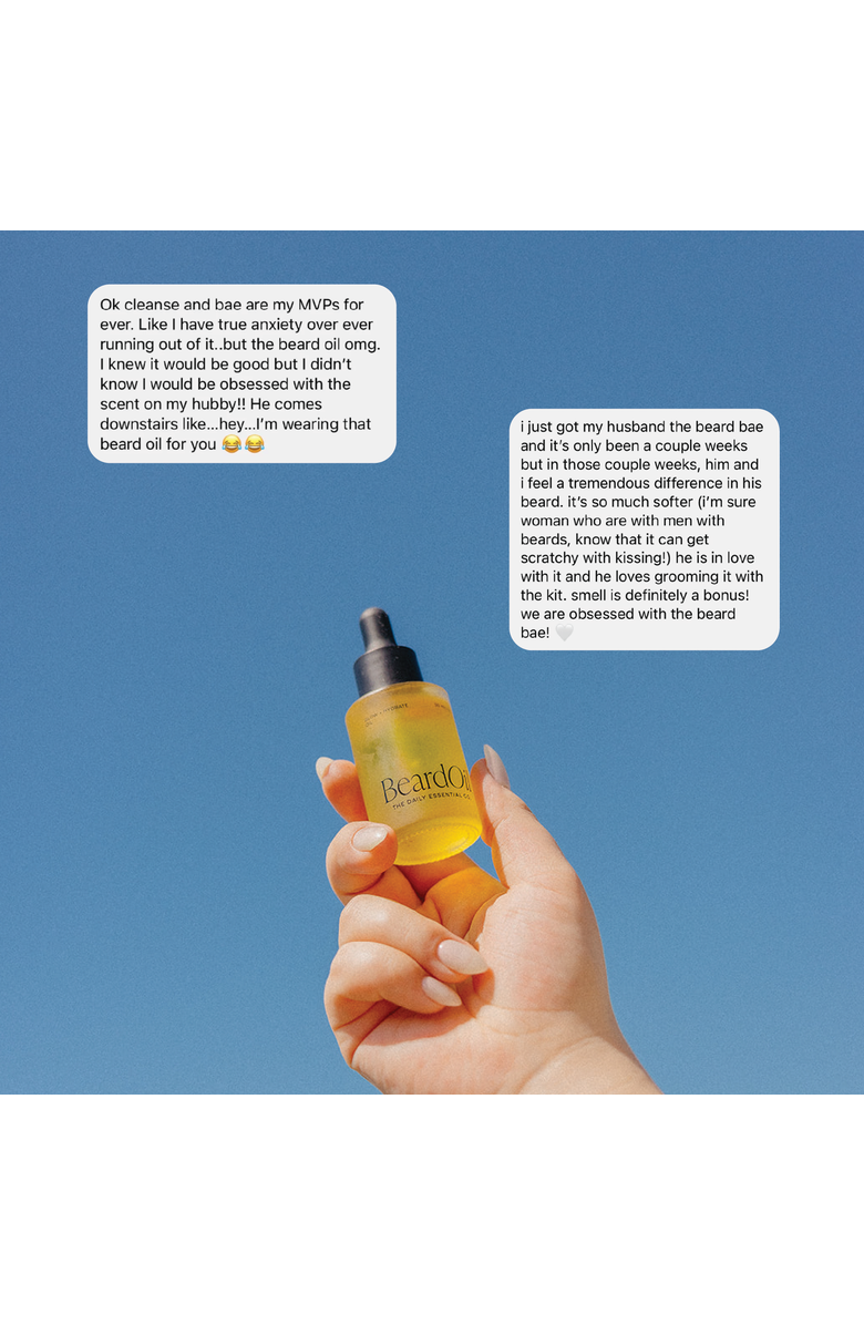 The Daily Essential Co Beard Oil, Alternate, color, Yellow