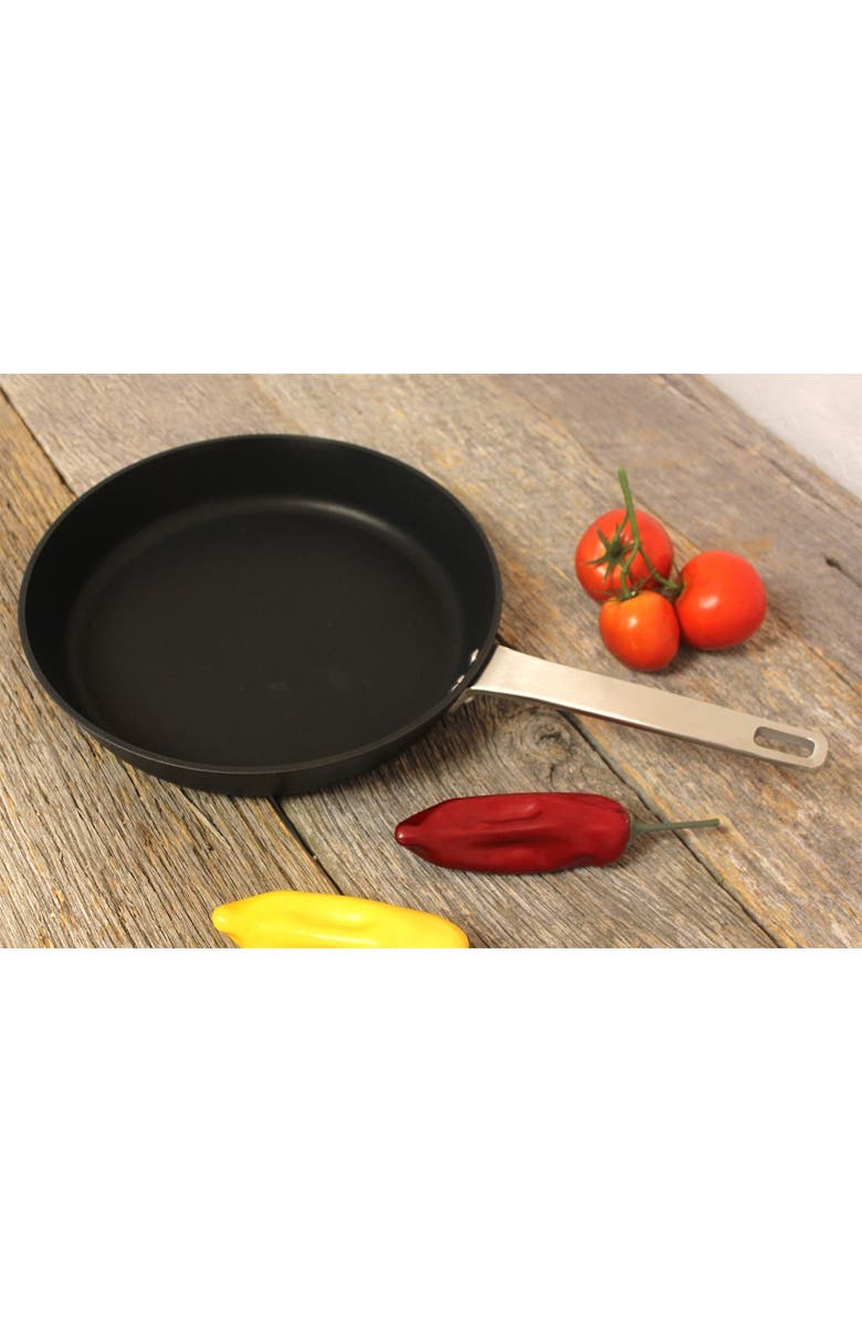 BergHOFF Silver/Black Ron 11" Non-Stick Forged Fry Pan, Alternate, color,