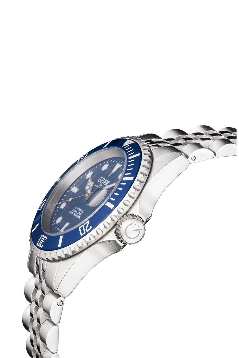 Wall Street Bracelet Watch, 43mm, Alternate, color, STAINLESS STEEL