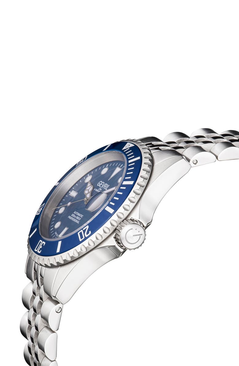 GEVRIL Wall Street Bracelet Watch, 43mm, Alternate, color,