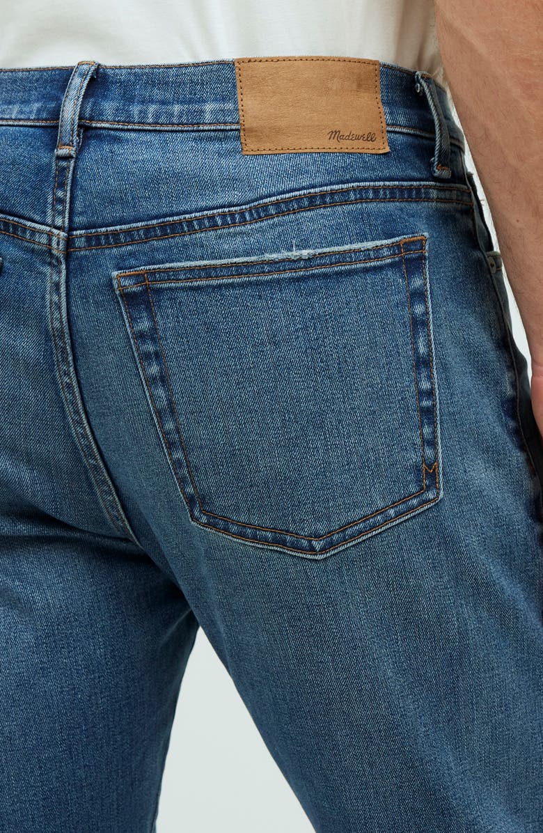 Madewell The 1991 Straight Leg Stretch Selvedge Jeans, Alternate, color, 