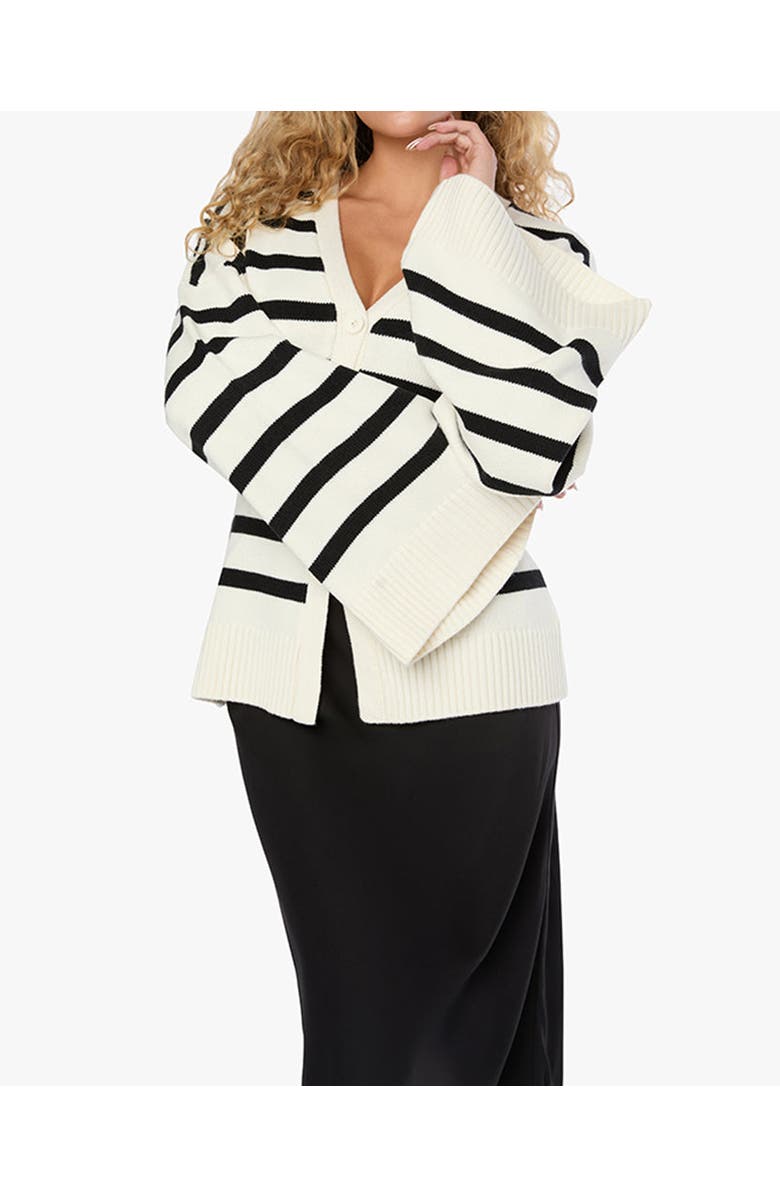 WeWoreWhat Cinched Waist Cardigan, Alternate, color,