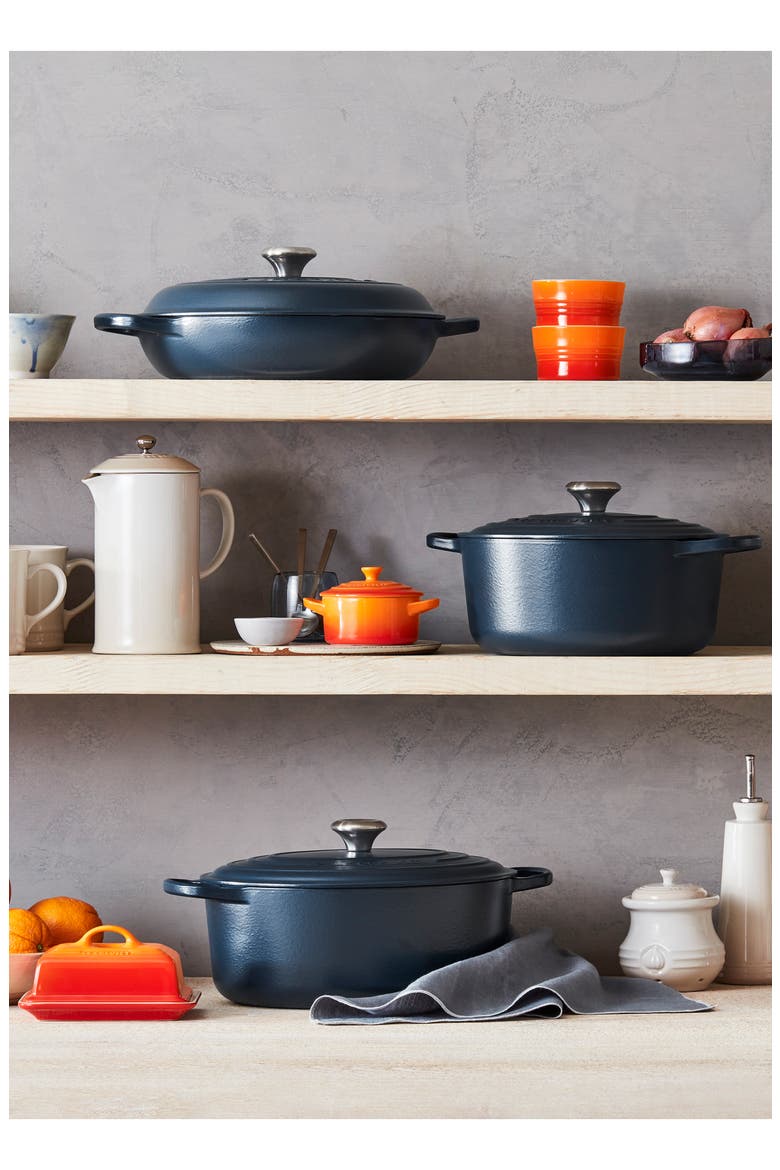 Mini Round Baking Dish, Alternate, color, FLAME