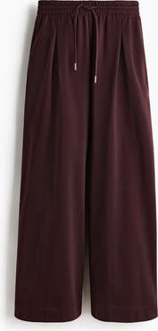 H&M Pleat-detail Drawstring Trousers
