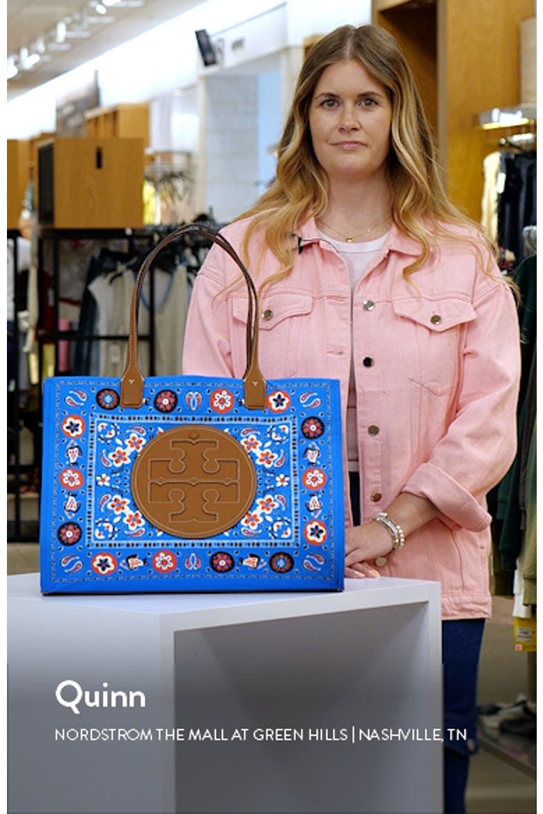 Small Ella Floral Print Tote video