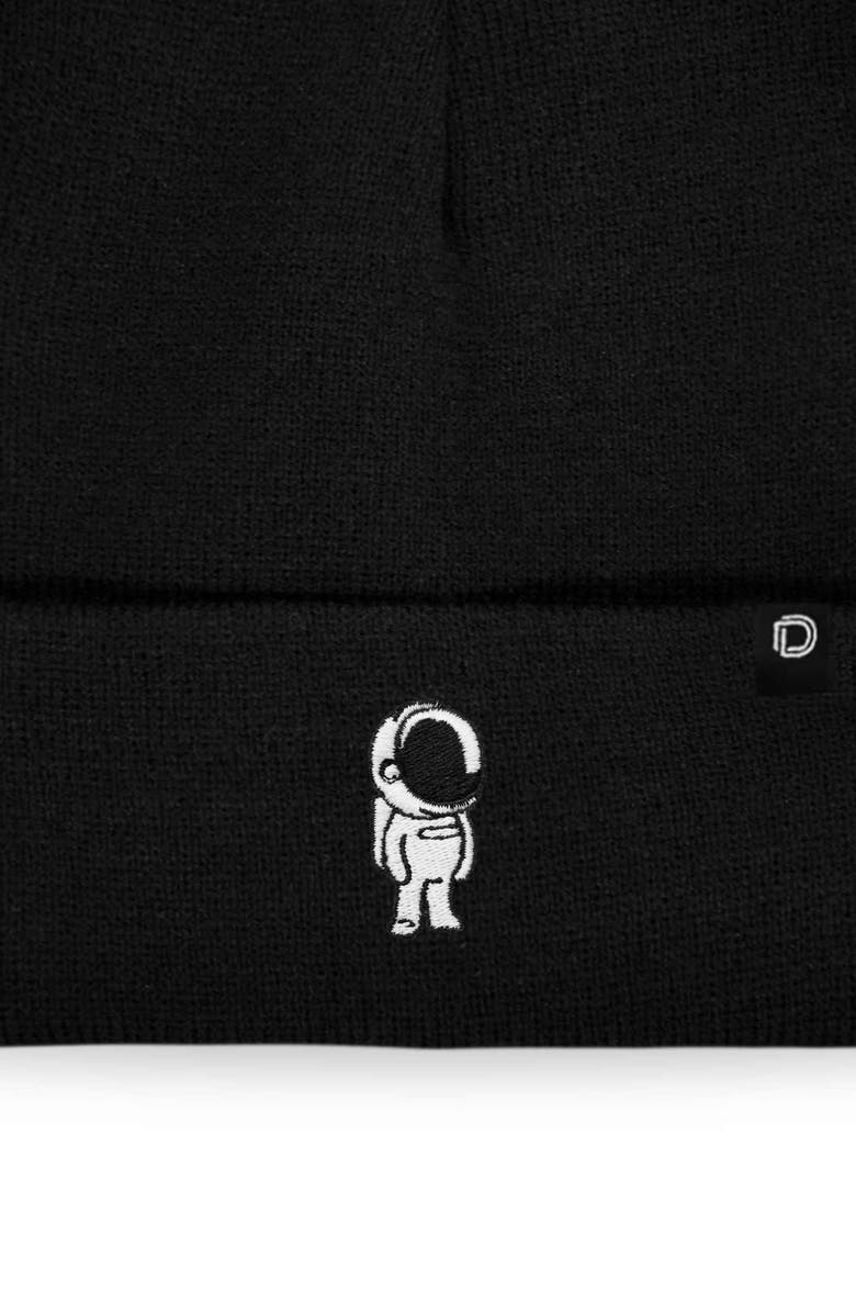 Dalix Astronaut Beanie, Alternate, color, Black