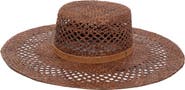 San Diego Hat UPF 50+ Raffia Gambler Sun Hat