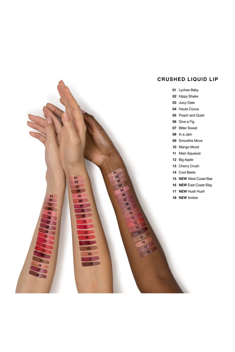 Crushed Liquid Lipstick (Limited Edition), Alternate, color, 01 EAST COAST SLAY