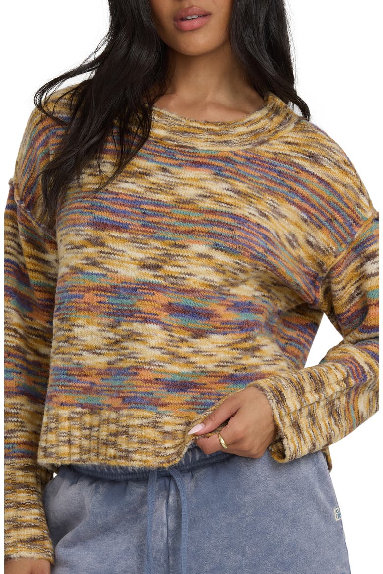 Malibu Creek Sweater, Alternate, color, TEAK