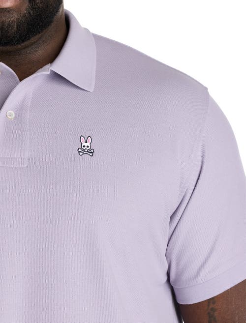 PSYCHO BUNNY PSYCHO BUNNY BIG & TALL PIQUÉ POLO SHIRT