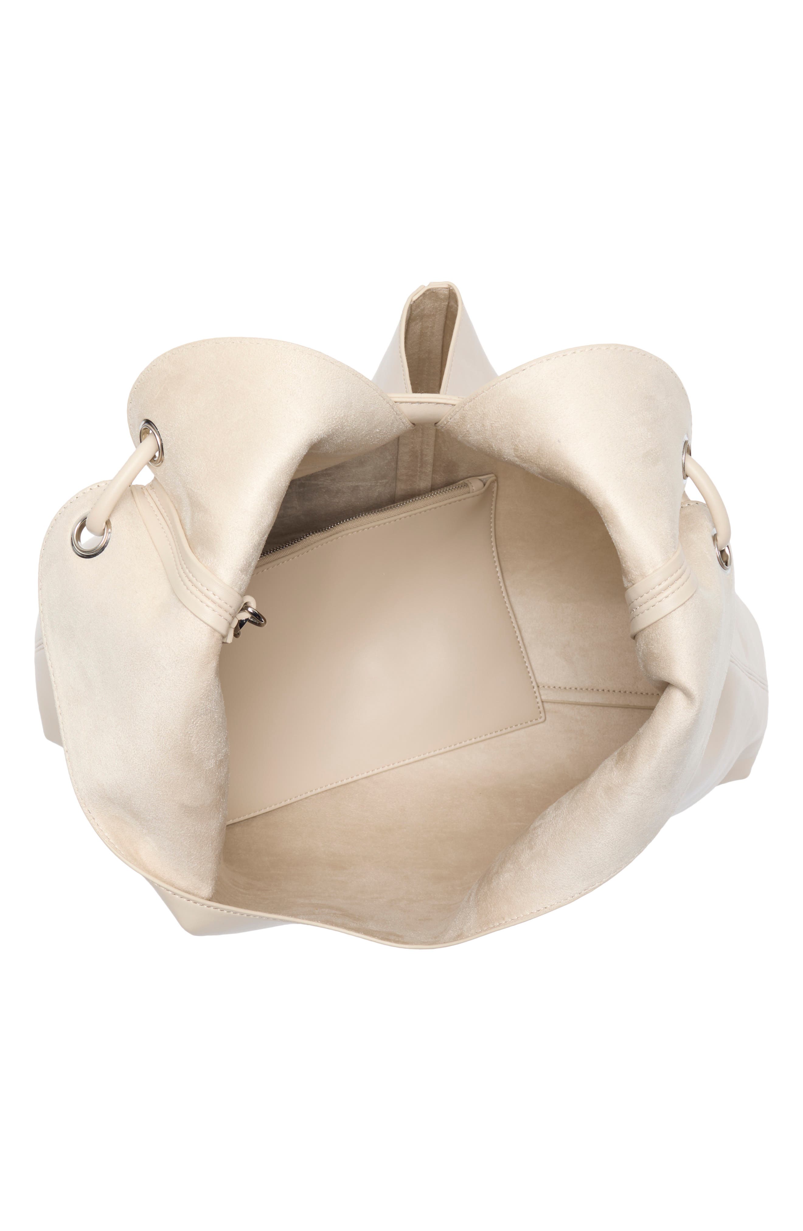Soft Slouchy Hobo Bag, Alternate, color, ALMOND