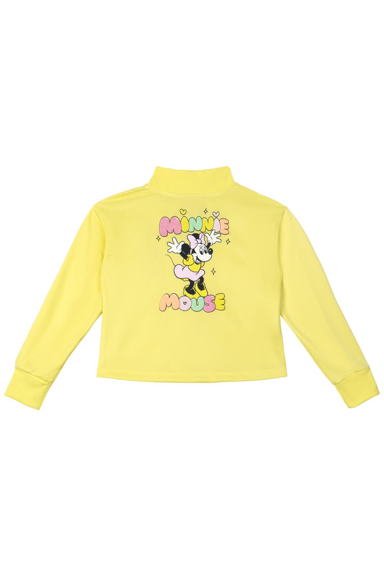 Minnie Mouse Athletic Zip-Up Jacket and Pants Set, Alternate, color, Yellow Minnie Mouse